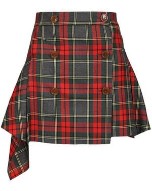 Vivienne Westwood｜SKIRTS (BROKEN STITCH SKIRT (18020013 Vivienne Westwood BROKEN STITCH SKIRT | REVERSIBLE