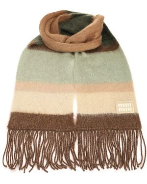 Miu Miu Scarves and mufflers for Women | Online Sale up to Miu Miu Scarves and mufflers for Women | Online Sale up to