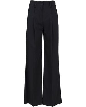 Al Duca d'Aosta Stretch Canvas Pants - Black