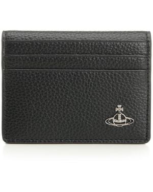 Vivienne Westwood Bi-fold Card Holder - Black