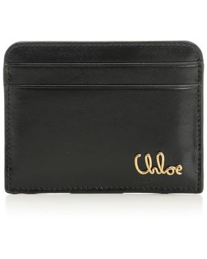 Chloé Chloe Banana Coin Card in Black | Lyst