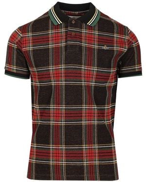 Vivienne Westwood Tartan Polo - Red