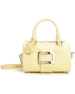 Roger Vivier "belle Vivier" Leather Bag - Metallic