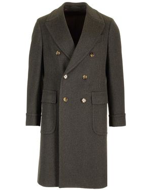 Lardini double breasted coat hotsell