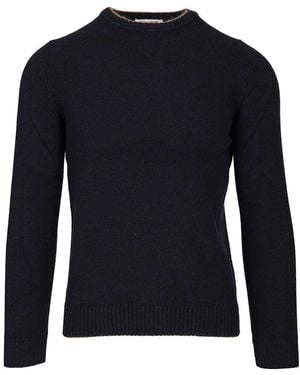 Al Duca d'Aosta Crewneck Sweater - Blue