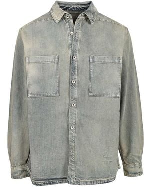 Rick Owens Concordians Jumbo Outershirt - Gray