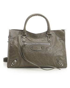 Balenciaga "le City" Medium Bag - Metallic