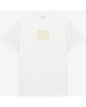 McQueen Embroidered Logo Patch T-Shirt - White