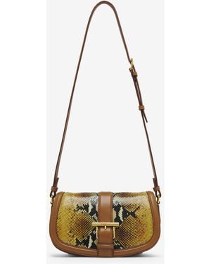 McQueen T-Bar Satchel - Weiß