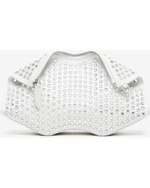 McQueen Minaudière Manta - Blanc
