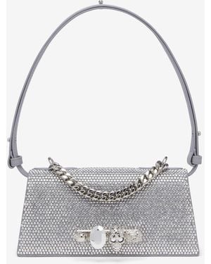 McQueen Crystal-Embellished Jeweled Mini - Multicolor
