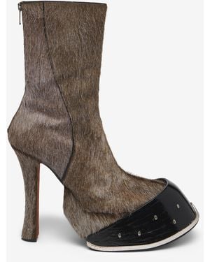 McQueen Hoof Boot - Brown