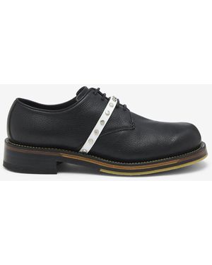 McQueen Black Maker Shoe