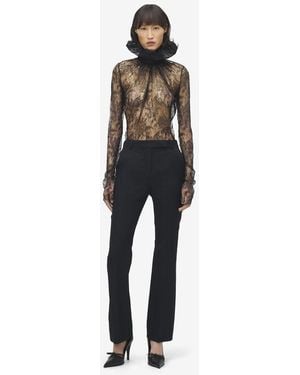 McQueen Tailored Trousers - Black