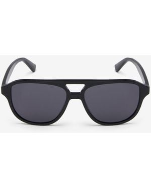 McQueen Signature Essentials Sunglasses - Blue