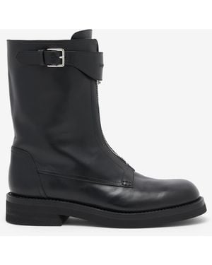 McQueen Biker Boot - Black