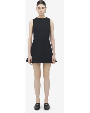 McQueen Tailored Mini Dress - Black