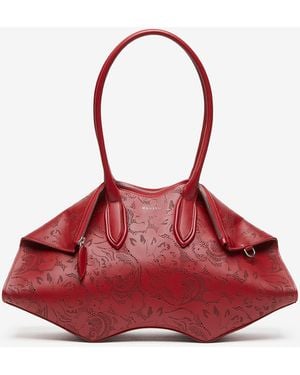 McQueen Borsa Manta - Rosso