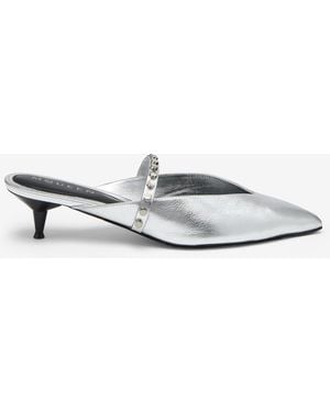 McQueen Mules Revel - Blanc