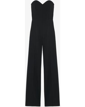 McQueen Corset Jumpsuit - Blue