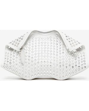 McQueen Manta Clutch - Weiß