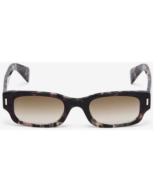 McQueen T-Bar Rivet Panthos Sunglasses - Multicolour