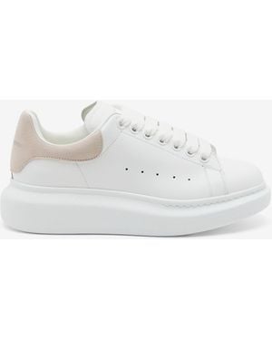 McQueen And Patchouli Oversized Sneakers - White