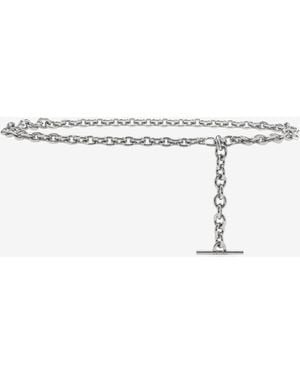 McQueen T-Bar Chain Belt - Multicolor