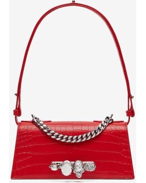 McQueen Jewelled Mini - Rot
