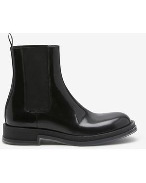 McQueen Stivaletti Chelsea Float - Nero