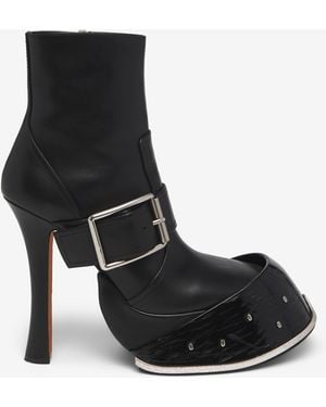 McQueen Hoof Boot - Black