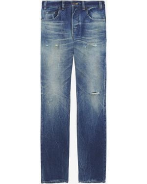 McQueen Jean Droit - Bleu