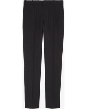 McQueen Classic Selvedge Mohair Pants - Black