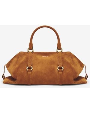 McQueen Borsa Farringdon - Marrone
