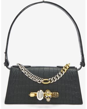 McQueen Jewelled Mini - Weiß