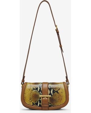 McQueen T-Bar Satchel - Weiß