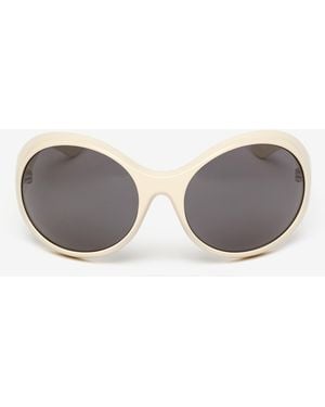 McQueen Occhiali Da Sole Kate Rotondi - Grigio
