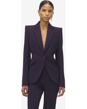 McQueen Giacca Monopetto - Blu
