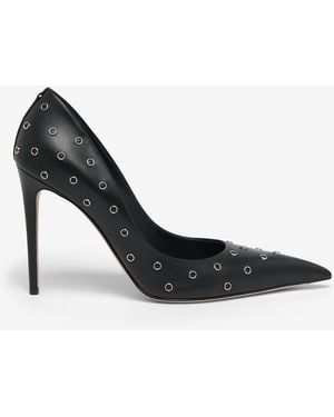 McQueen Skull Pumps - Schwarz