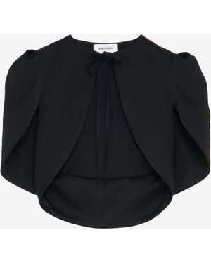 McQueen Bolero Sartoriale - Nero