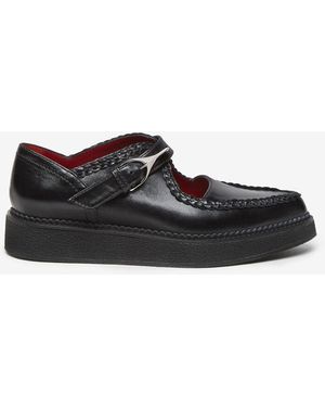 McQueen Wishbone Creeper - Black