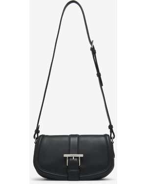 McQueen Mcqueen T-Bar Satchel - Black