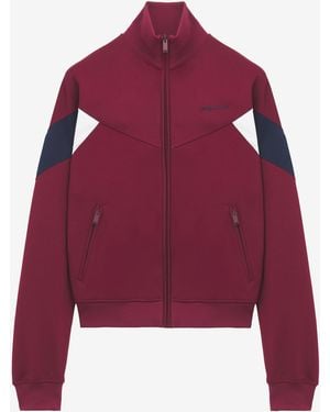 McQueen Logo Track Jacket - Red