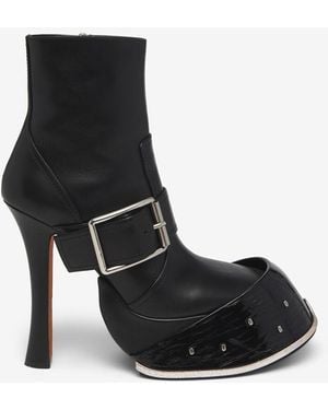 McQueen Hoof Boot - Black