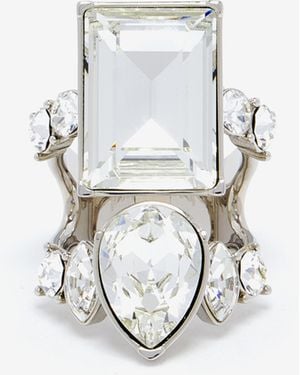 McQueen Cocktail Ring - White