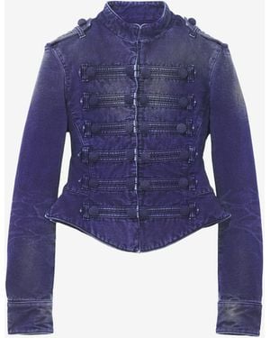 McQueen Uniform Denim Jacket - Blue