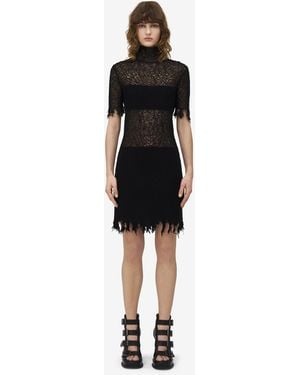 McQueen Lace Dress - Black