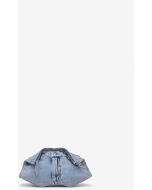 McQueen Manta Clutch - Blue