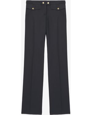 McQueen Straight Leg Pants - Blue