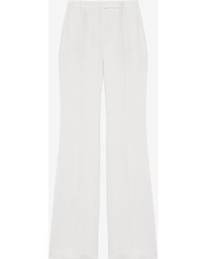 McQueen Narrow Bootcut Pants - White